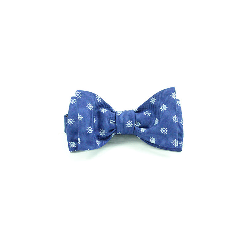 Papillon annodato a mano French Blue Helm
