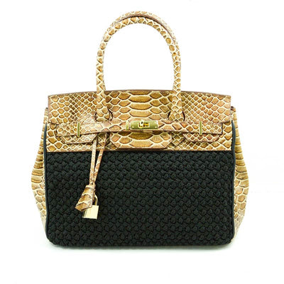 Dolly Bag Black & Gold